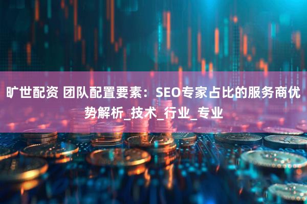 旷世配资 团队配置要素：SEO专家占比的服务商优势解析_技术_行业_专业